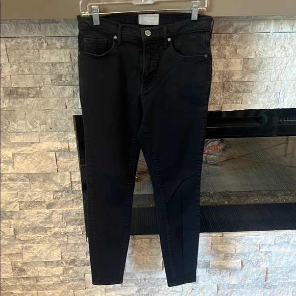 Everlane Black MidRise Skinny stretch Jeans 28 - Picture 2 of 15